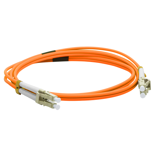 LANMASTER optical patch cord, LSZH, LC/PC-LC/PC, MM 